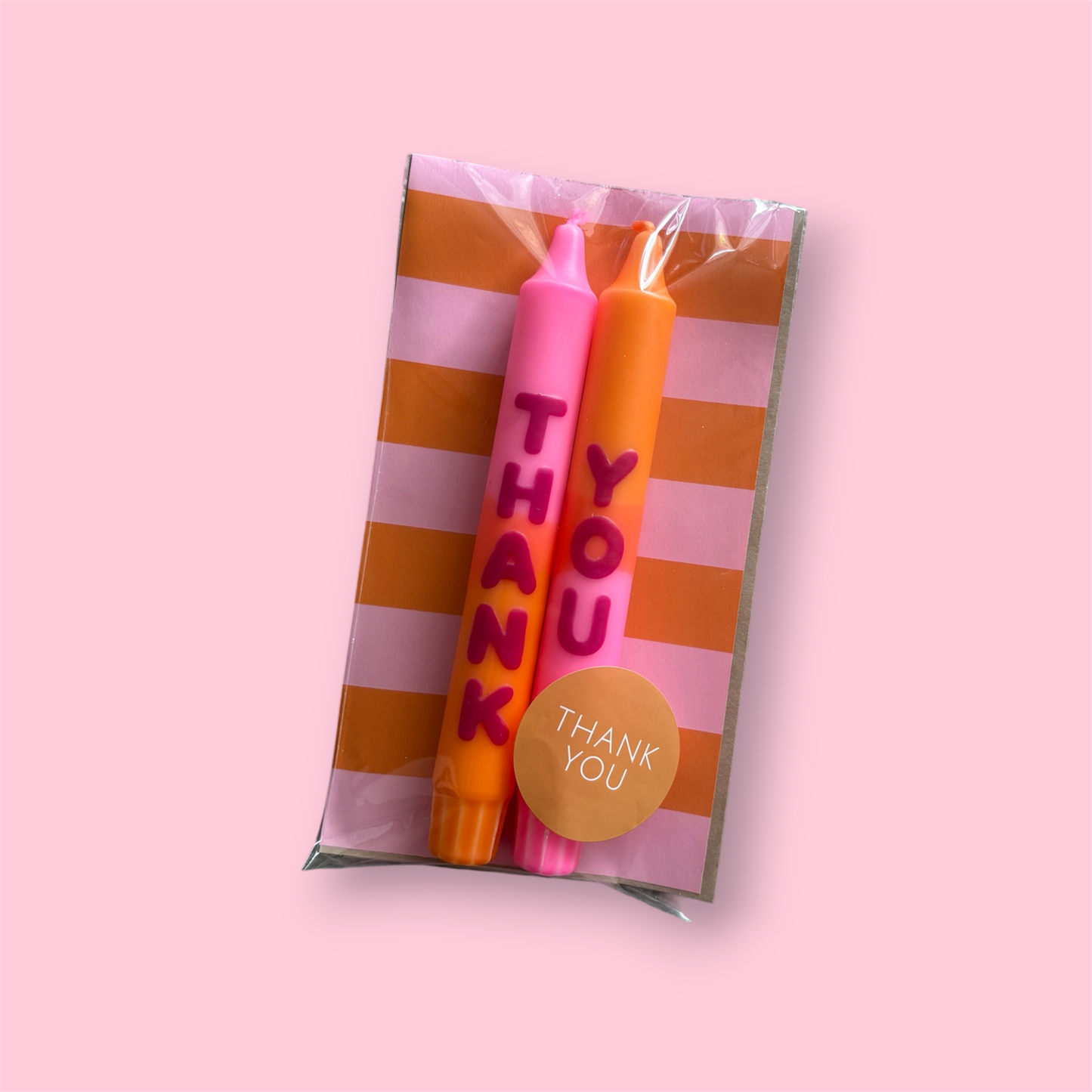 THANK YOU (roze) - 2 stuks