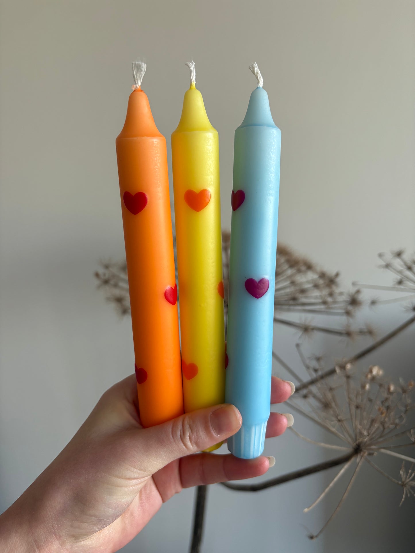 Dinerkaars - Hartjes - Oranje