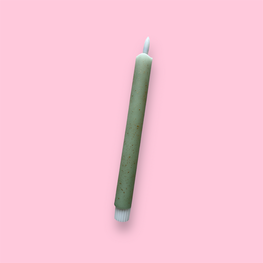 LED-kaars - Sparkel - Groen