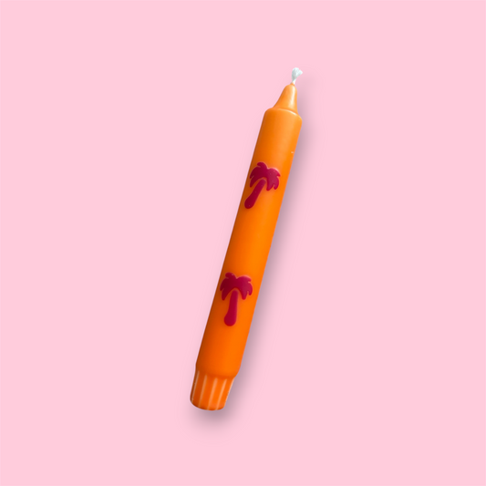 Dinerkaars - Palmboom - Oranje