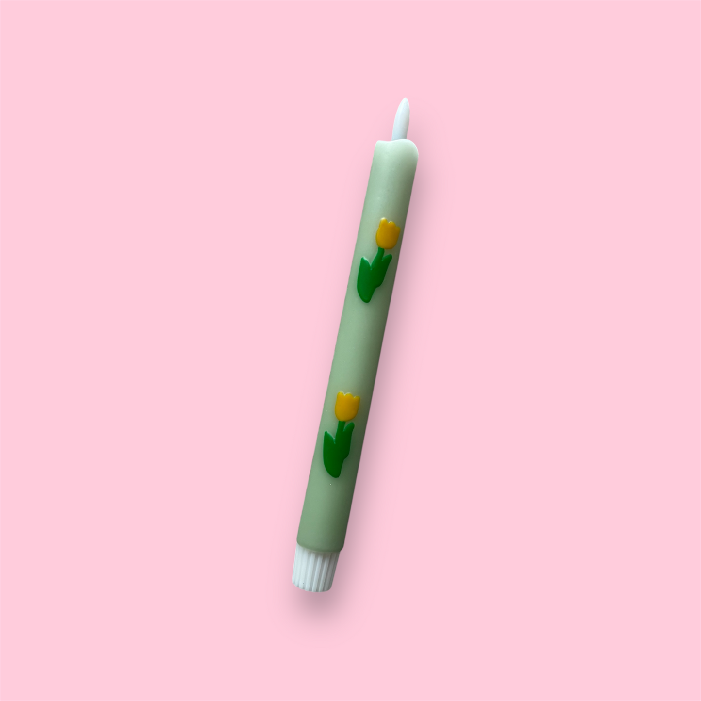 LED-kaars - Tulp - Groen