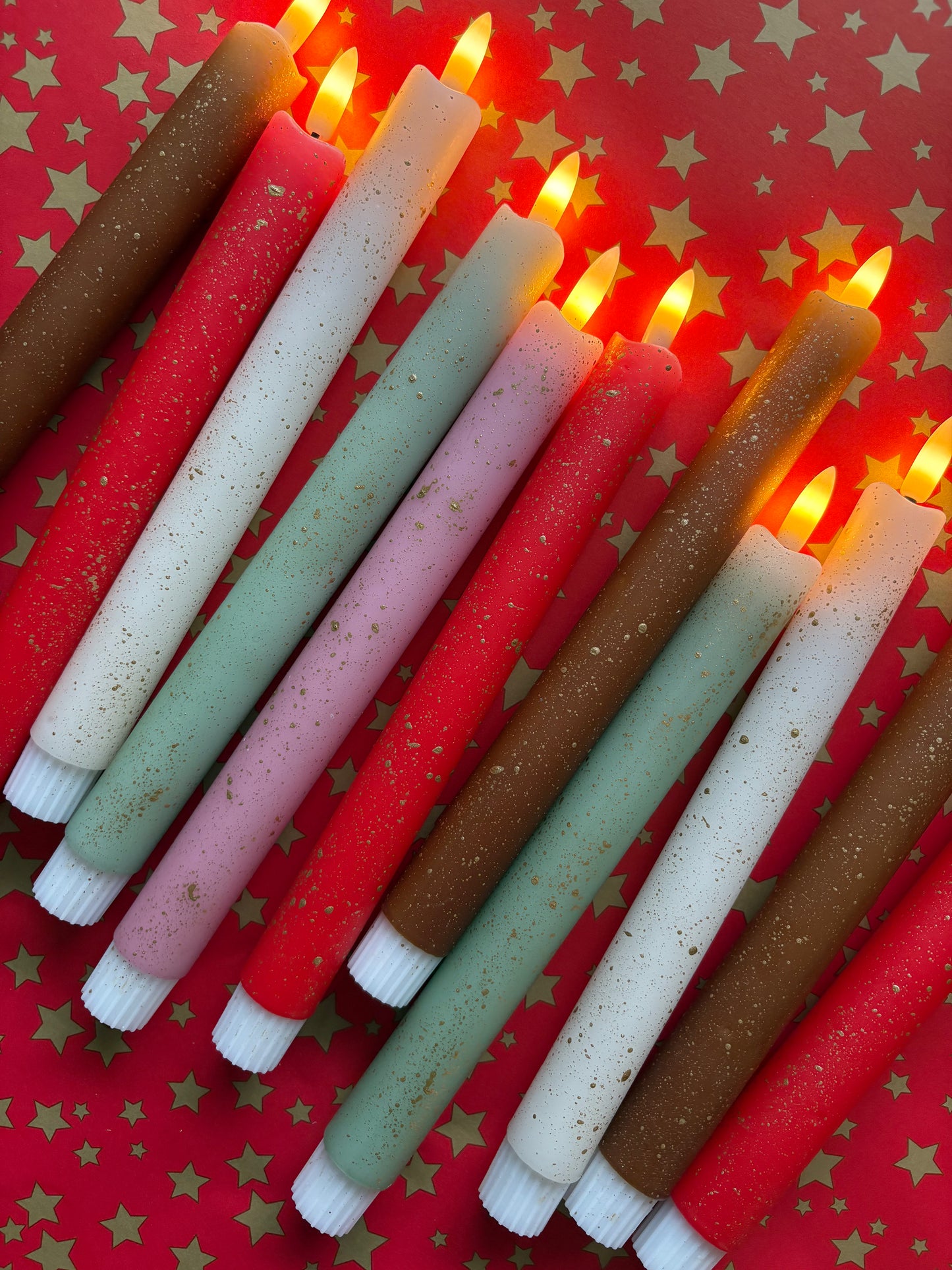 LED-kaars - Spark - Rood