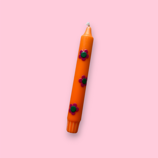 Dinerkaars - Bloem - Oranje