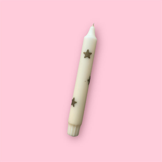 Dinerkaars - Kerst - Ster/beige
