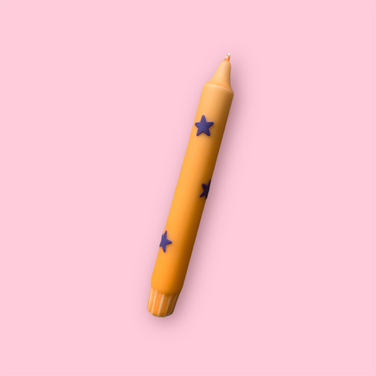 Dinerkaars - Kerst - Ster/oranje